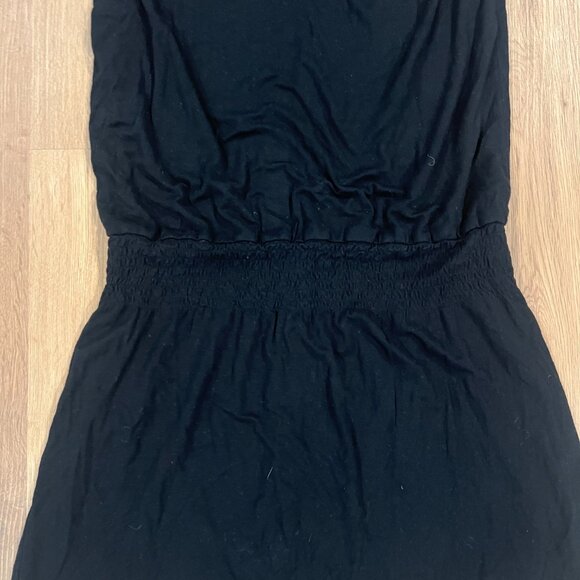 Twelfth Street by Cynthia Vincent Black Halter Dress Size Medium - Picture 3 of 6